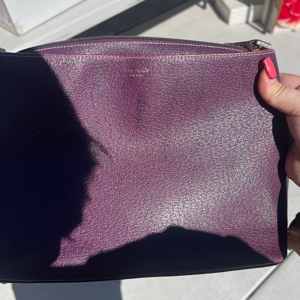 Purple Kate Spade purse